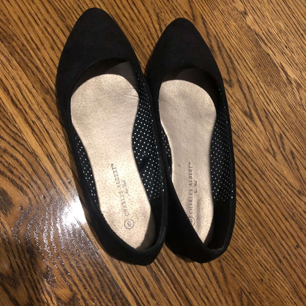 Black flats